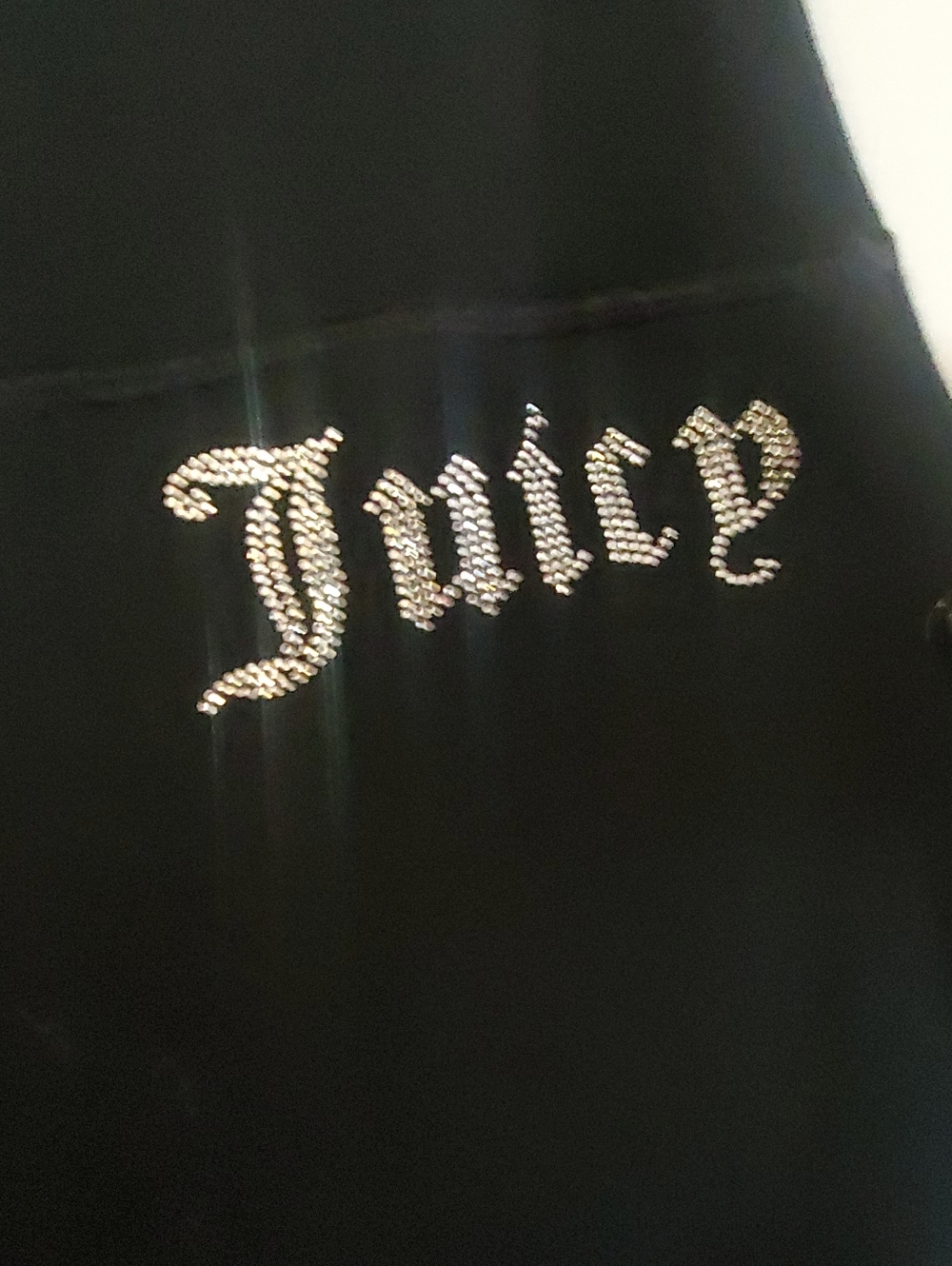 JUICY COUTURE SPORT NWT BLACK MED. TRACKSUIT SET. - Picture 9 of 10
